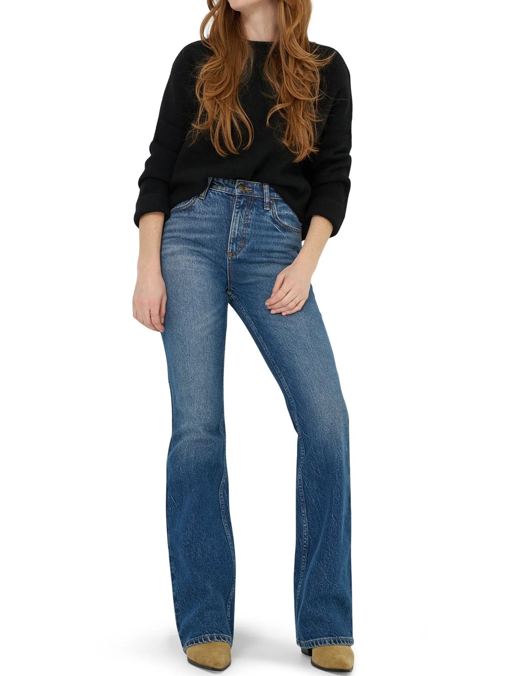 Lee Highwaist Bootcut jeans Size 6 Like New